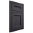 Shiloh Cabinetry Flush Inset Ward White Oak Quarter Sawn Harbor Door