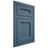 Shiloh Cabinetry Flush Inset Ward White Oak Quarter Sawn Hudson Door