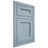 Shiloh Cabinetry Flush Inset Ward White Oak Quarter Sawn Sky Door