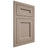 Shiloh Cabinetry Flush Inset Ward White Oak Quarter Sawn Whitewash Door