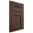 Shiloh Cabinetry Flush Inset Ward White Oak Rift Cut Braun Door