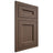 Shiloh Cabinetry Flush Inset Ward White Oak Rift Cut Mineral Door