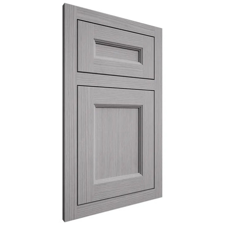 Shiloh Cabinetry Flush Inset Ward White Oak Rift Cut Stratus Door