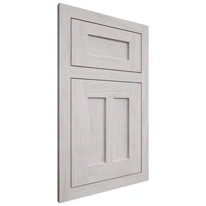 Shiloh Cabinetry Flush Inset Wilmington Alder Plain Cut Cotton Door