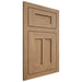 Shiloh Cabinetry Flush Inset Wilmington Alder Plain Cut Dusty Road Door