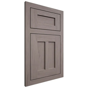 Shiloh Cabinetry Flush Inset Wilmington Alder Plain Cut Stonehenge Door