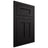 Shiloh Cabinetry Flush Inset Wilmington Cherry Plain Cut Espresso Door