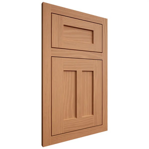 Shiloh Cabinetry Flush Inset Wilmington Cherry Plain Cut Natural Door