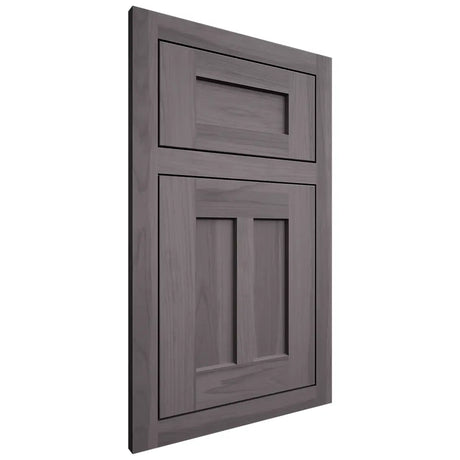 Shiloh Cabinetry Flush Inset Wilmington Hickory Plain Cut Cadet Door