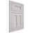 Shiloh Cabinetry Flush Inset Wilmington Hickory Plain Cut Cotton Door