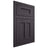 Shiloh Cabinetry Flush Inset Wilmington Hickory Plain Cut Harbor Door