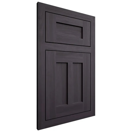 Shiloh Cabinetry Flush Inset Wilmington Hickory Plain Cut Harbor Door