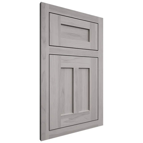 Shiloh Cabinetry Flush Inset Wilmington Hickory Plain Cut Stratus Door