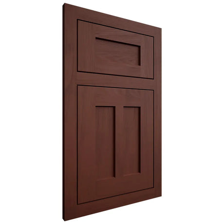 Shiloh Cabinetry Flush Inset Wilmington Maple Plain Cut Sable Door