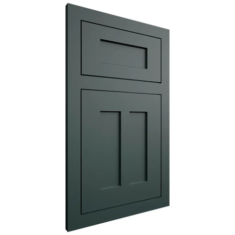 Shiloh Cabinetry Flush Inset Wilmington Paintable Billiard Green Door