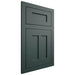 Shiloh Cabinetry Flush Inset Wilmington Paintable Billiard Green Door