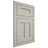 Shiloh Cabinetry Flush Inset Wilmington Paintable Clary Sage Door