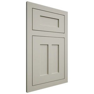 Shiloh Cabinetry Flush Inset Wilmington Paintable Clary Sage Door