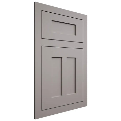 Shiloh Cabinetry Flush Inset Wilmington Paintable Dovetail Gray Door