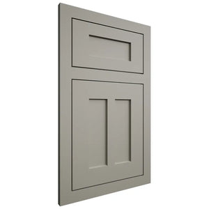 Shiloh Cabinetry Flush Inset Wilmington Paintable Evergreen Fog Door