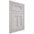 Shiloh Cabinetry Flush Inset Wilmington Paintable Light French Gray Door