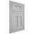 Shiloh Cabinetry Flush Inset Wilmington Paintable Unusual Gray Door