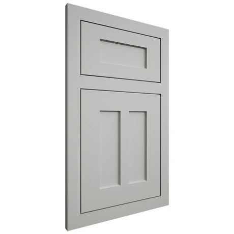 Shiloh Cabinetry Flush Inset Wilmington Paintable Unusual Gray Door