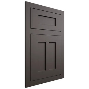 Shiloh Cabinetry Flush Inset Wilmington Paintable Urbane Bronze Door