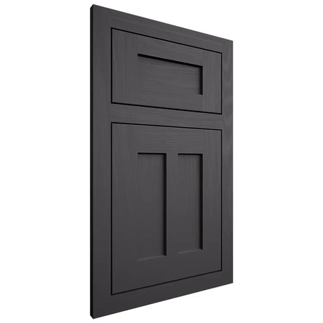 Shiloh Cabinetry Flush Inset Wilmington Poplar Plain Cut Cadet Door