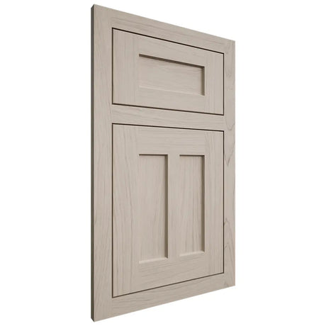 Shiloh Cabinetry Flush Inset Wilmington Poplar Plain Cut Seagull Door