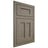 Shiloh Cabinetry Flush Inset Wilmington Poplar Plain Cut Sterling Door