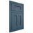 Shiloh Cabinetry Flush Inset Wilmington Red Oak Plain Cut Hudson Door