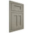 Shiloh Cabinetry Flush Inset Wilmington Red Oak Plain Cut Thyme Door
