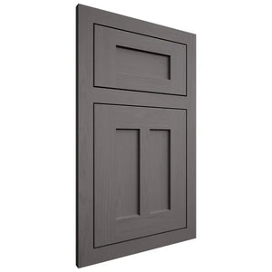 Shiloh Cabinetry Flush Inset Wilmington Walnut Plain Cut Cadet Door