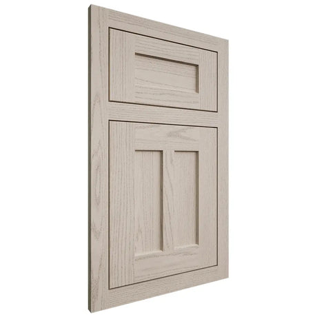 Shiloh Cabinetry Flush Inset Wilmington Walnut Plain Cut Seagull Door