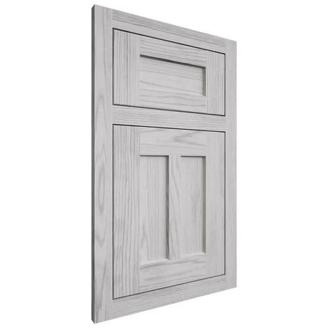 Shiloh Cabinetry Flush Inset Wilmington Walnut Plain Cut Stratus Door