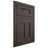 Shiloh Cabinetry Flush Inset Wilmington White Oak Plain Cut Creekside Door