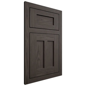 Shiloh Cabinetry Flush Inset Wilmington White Oak Plain Cut Creekside Door