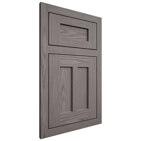 Shiloh Cabinetry Flush Inset Wilmington White Oak Plain Cut Flagstone Door