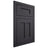Shiloh Cabinetry Flush Inset Wilmington White Oak Plain Cut Harbor Door
