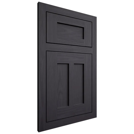 Shiloh Cabinetry Flush Inset Wilmington White Oak Plain Cut Harbor Door