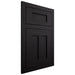 Shiloh Cabinetry Flush Inset Wilmington White Oak Plain Cut Ink Door