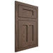 Shiloh Cabinetry Flush Inset Wilmington White Oak Plain Cut Mineral Door