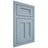 Shiloh Cabinetry Flush Inset Wilmington White Oak Plain Cut Sky Door