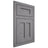 Shiloh Cabinetry Flush Inset Wilmington White Oak Plain Cut Sterling Door