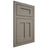 Shiloh Cabinetry Flush Inset Wilmington White Oak Plain Cut Thyme Door