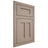 Shiloh Cabinetry Flush Inset Wilmington White Oak Plain Cut Whitewash Door