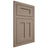 Shiloh Cabinetry Flush Inset Wilmington White Oak Quarter Sawn Almond Door