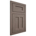 Shiloh Cabinetry Flush Inset Wilmington White Oak Quarter Sawn Clay Door