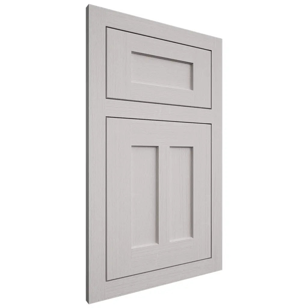 Shiloh Cabinetry Flush Inset Wilmington White Oak Quarter Sawn Cotton Door